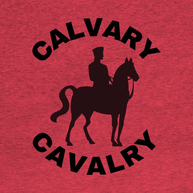 Calvary Cavalry (black) by JFCharles